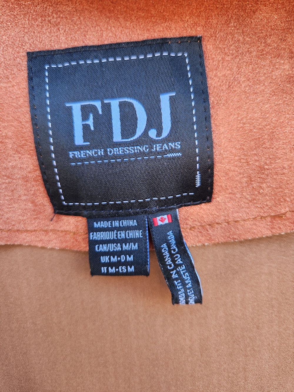 FDJ Floral Rust Open-Front Blazer - Picture 2 of 9